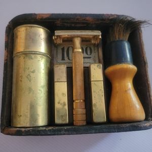 WW1 Military Travel Shaving Kit